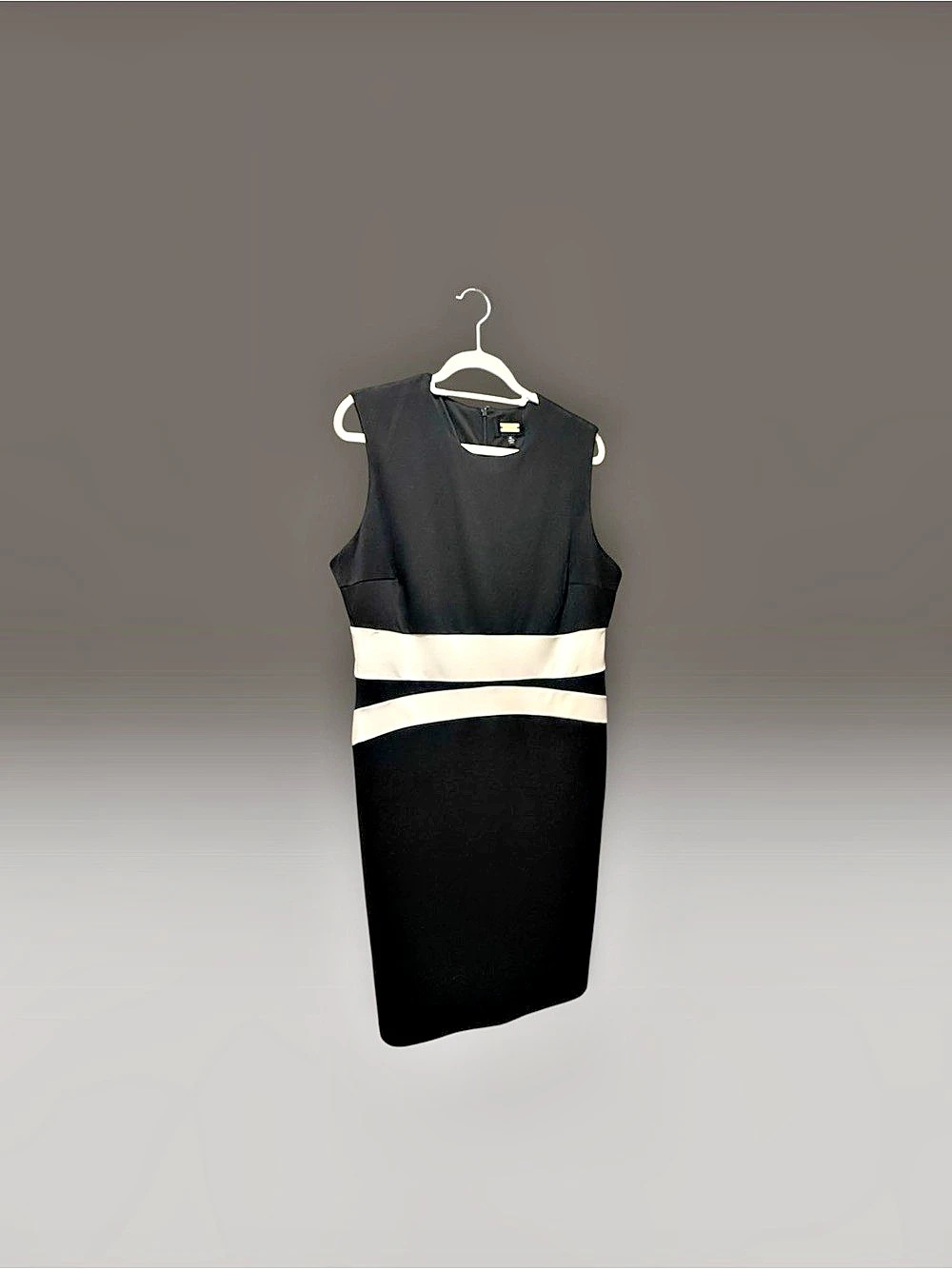 Alexia Admor Color Block Midi Dress Size XL Like New